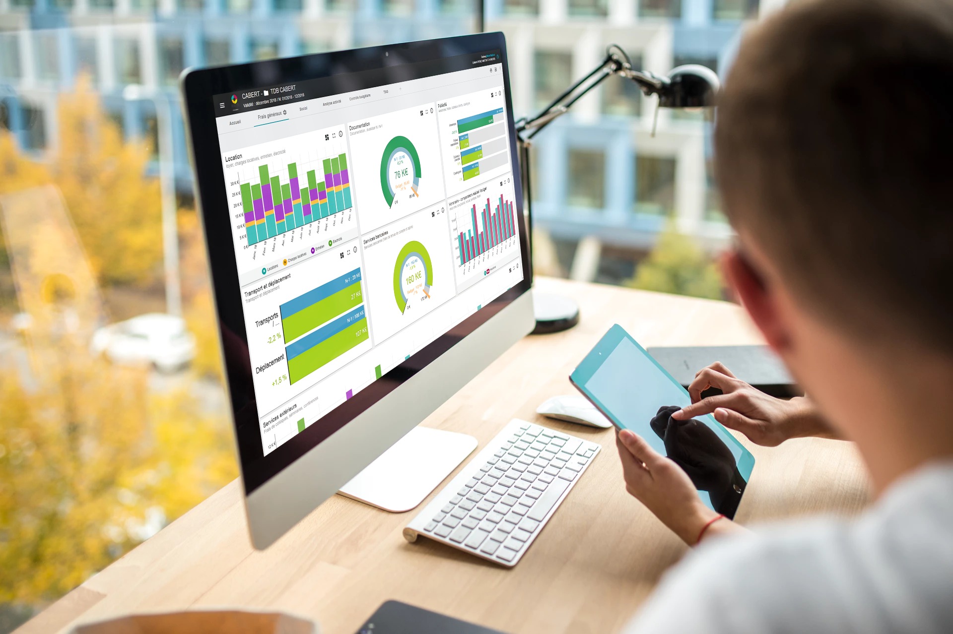 Waibi dashboard tableaux de bord sur mesure de conseil en gestion